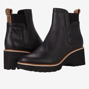 Dolce Vita Booties Boots Huey H2O Black 7.5